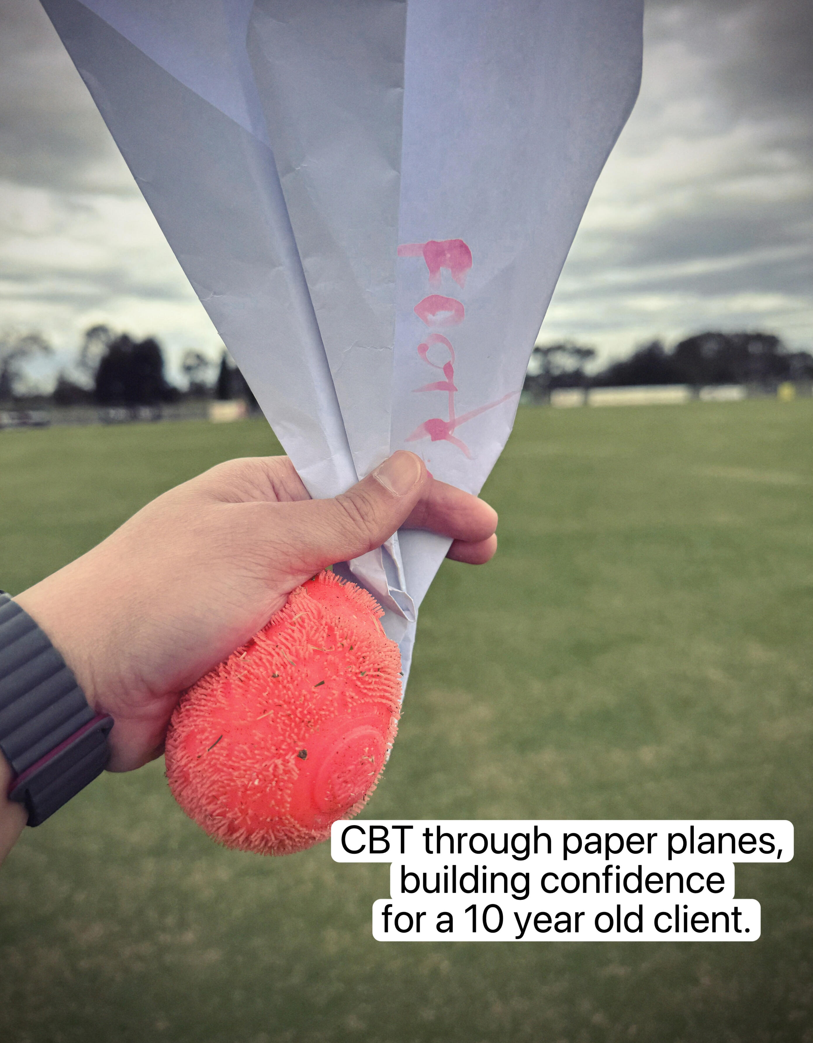 CBT paper plane